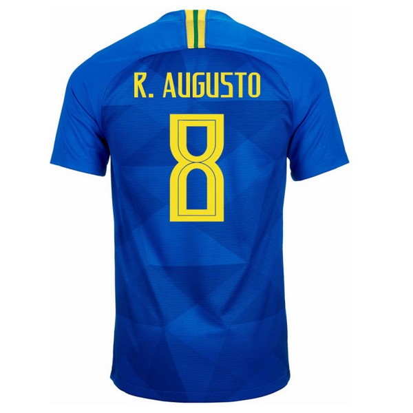 Camiseta Brasil 2ª R.Augusto 2018 Azul